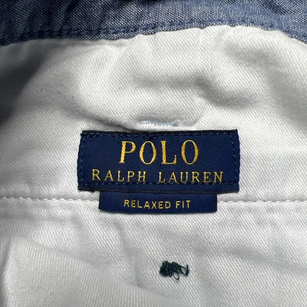 Polo Ralph Lauren Relaxed Fit Chino Shorts Mens Size 36 x 10